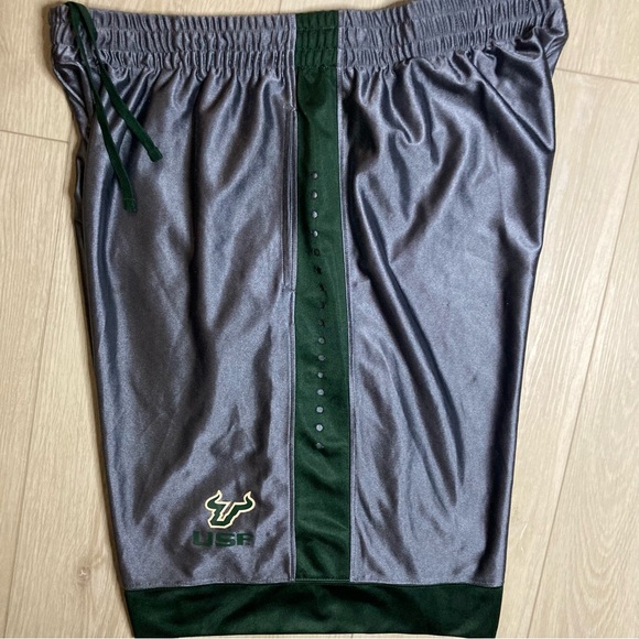 Men's USF Gym Shorts, Size 2XL - Picture 2 of 5